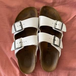 White Birkenstocks